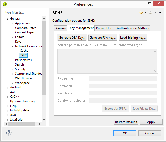 SSH-Eclipse-Setup2