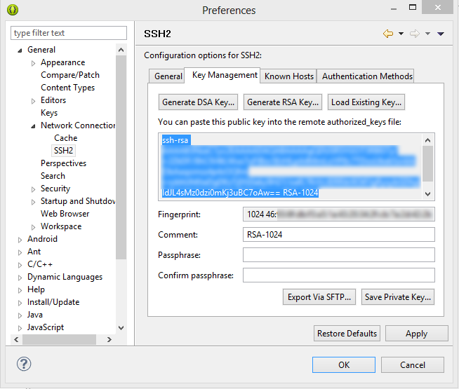 SSH-Eclipse-Setup3